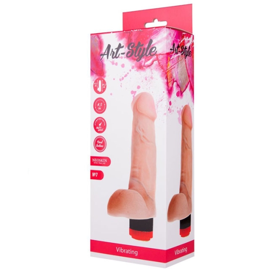 Фаллос-вибратор Art-Style №7